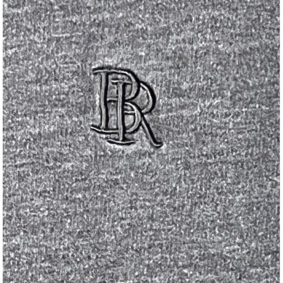 Banana Republic Zip Sweatshirt Puff‎ Sleeve Gray XL 2010s Logo Cozy Minimal Soft - Picture 3 of 5